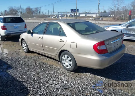 2002 Toyota Camry Le from USA, damaged, VIN 4T1BE32K62U560770